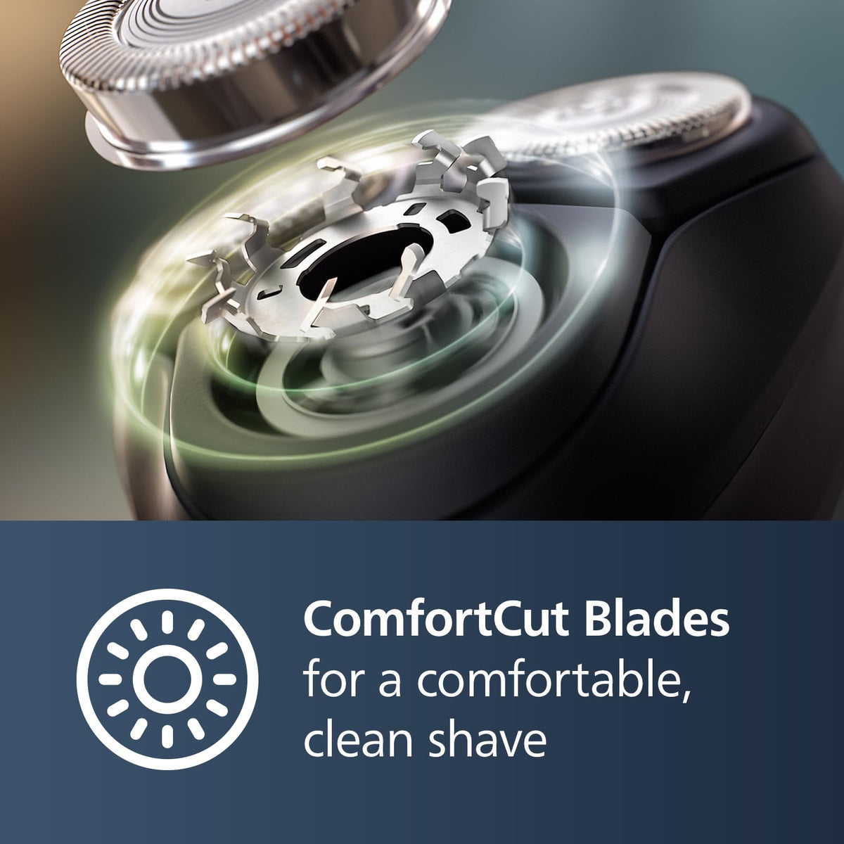 Philips Norelco Shaver 2600 Series, Wet and Dry Electric Shaver, Pop-up Trimmer, P-Cap, Travel Pouch, Dark Forest Green, Model X3052/91 Beauty and Personal Care Norelco
