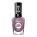 Sally Hansen Miracle Gel™, Metro Midnight, Long Lasting, Gel-Like Formula, No UV Lamp Needed, Purple Nail Polish Beauty & Personal Care Sally Hansen