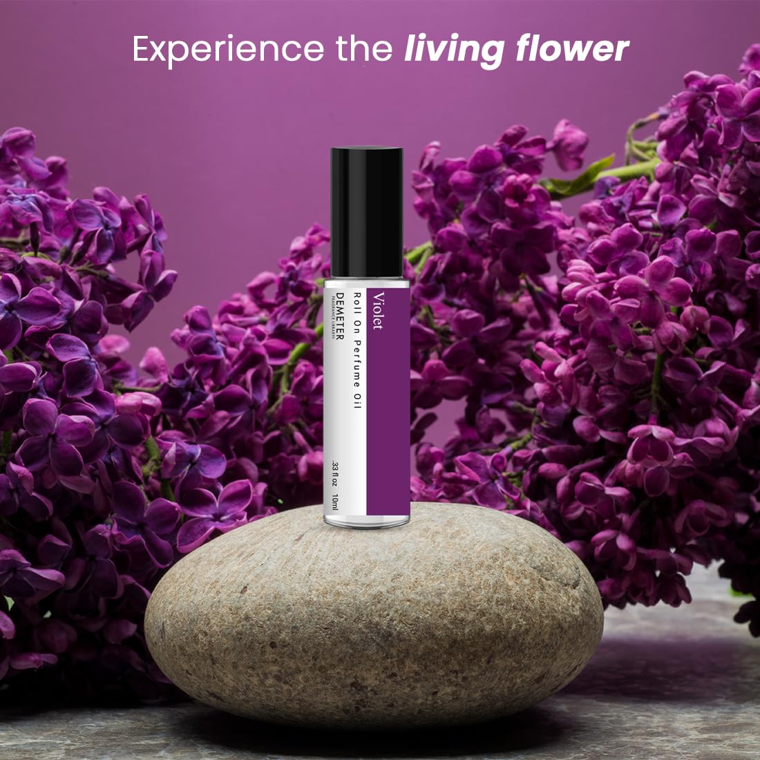 DEMETER Violet Roll On Perfume Oil, 0.33 Oz, Long-Lasting Beauty & Personal Care DEMETER