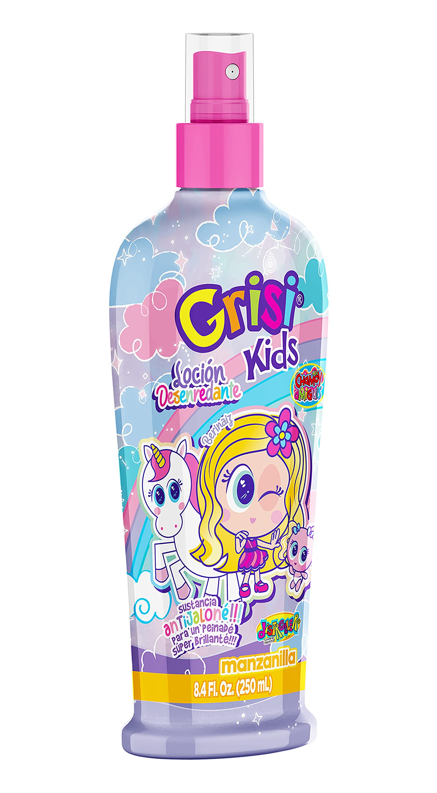 Grisi Kids Manzanilli Detangler Strawberry Fresa, 8.4 Ounce, (EX8011) Beauty & Personal Care Grisi