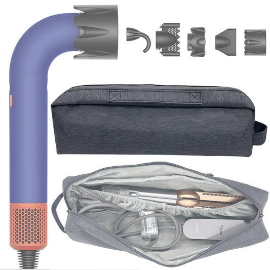 Honlyn Travel Case Compatible with Supersonic r Hair Dryers, Portable Supersonic Travel Storage Bag, Carrying Case Organizer for Shark Flexstyle Beauty and Personal Care Honlyn