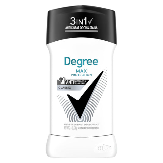 Degree Men UltraClear Antiperspirant Deodorant Black+White, Pack of 12, 72-Hour Sweat and Odor Protection Antiperspirant For Men With MotionSense Beauty and Personal Care Degree