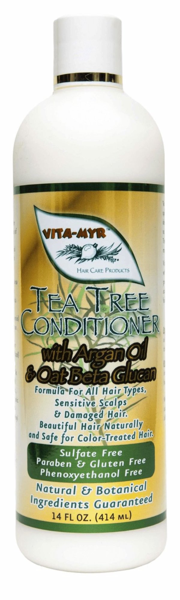 Vitamyr Tea Tree Hair Care Set 16 Oz Natural Shampoo & 16 Oz Natural Conditioner Botanical Ingredients Vegan & Gluten Free Safe & Effective for all Beauty & Personal Care VITA-MYR