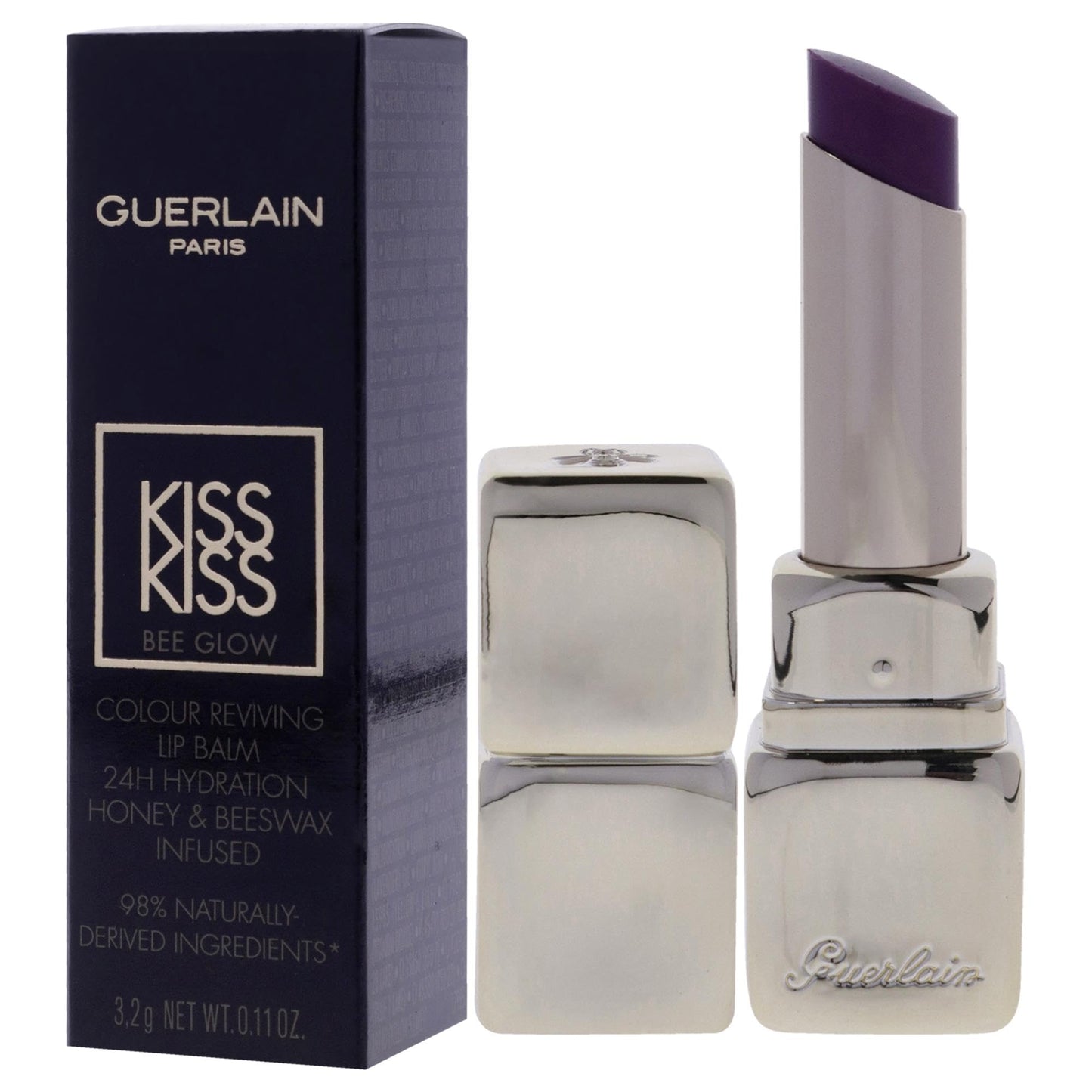 Kiss Kiss Bee Glow Lip Blam - 809 Lavender Glow by Guerlain for Women - 0.11 oz Lip Balm Beauty and Personal Care Guerlain