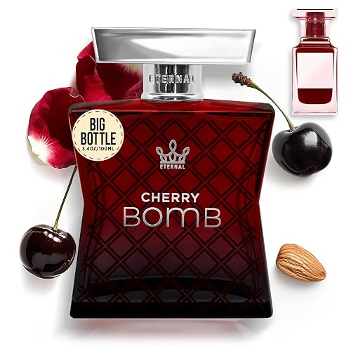 Eternal Fragrance - Eternal Cherry Bomb - Inspired by Lost Luxury Cherry Perfume - 3.4 oz (100ml) - Eau de Parfum - Vegan - Clean Ingredients - Unisex Beauty & Personal Care Eternal Fragrance