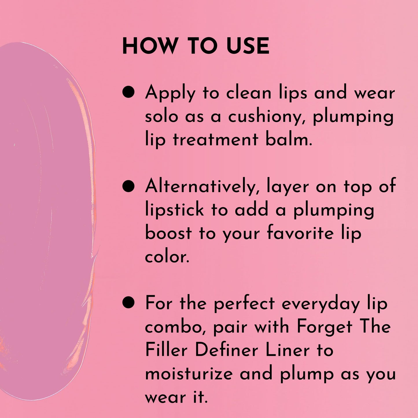 LAWLESS Women's Forget the Filler Lip Plumping Line Smoothing Tinted Balm, Cupid, 0.09 Ounce Beauty and Personal Care LAWLESS