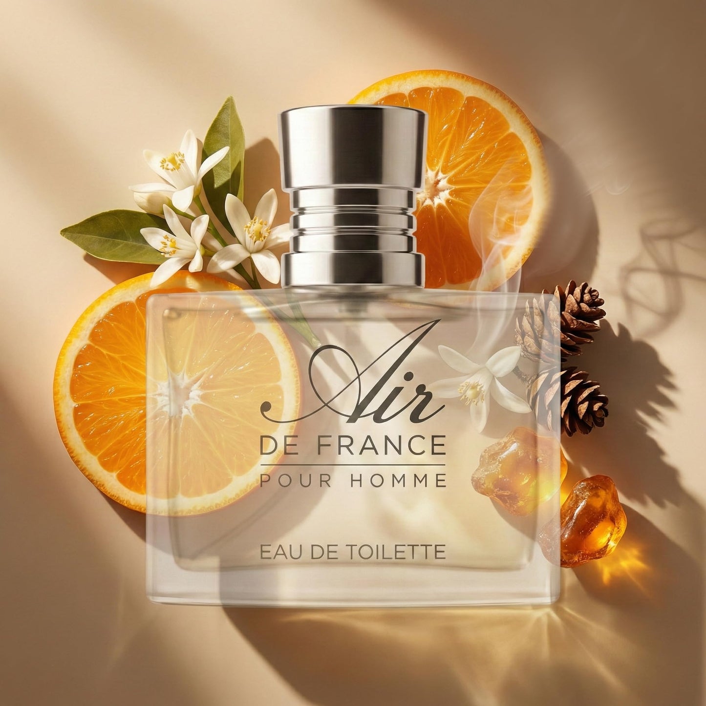 Charrier Parfums ‘Air de France pour Homme‘ Eau de Toilette Spray for Men - 50ML 1.7 Fl. Oz - Made in Provence, France Beauty & Personal Care Charrier Parfums