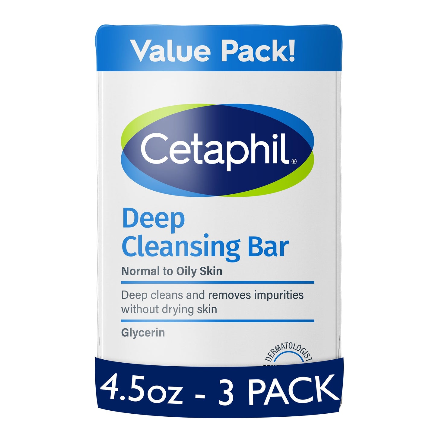 Cetaphil Bar Soap, Deep Cleansing Face and Body Bar, Pack of 3, For Dry to Normal, Sensitive Skin, Soap Free, Hypoallergenic, Paraben Free, Fragrance Beauty & Personal Care Cetaphil