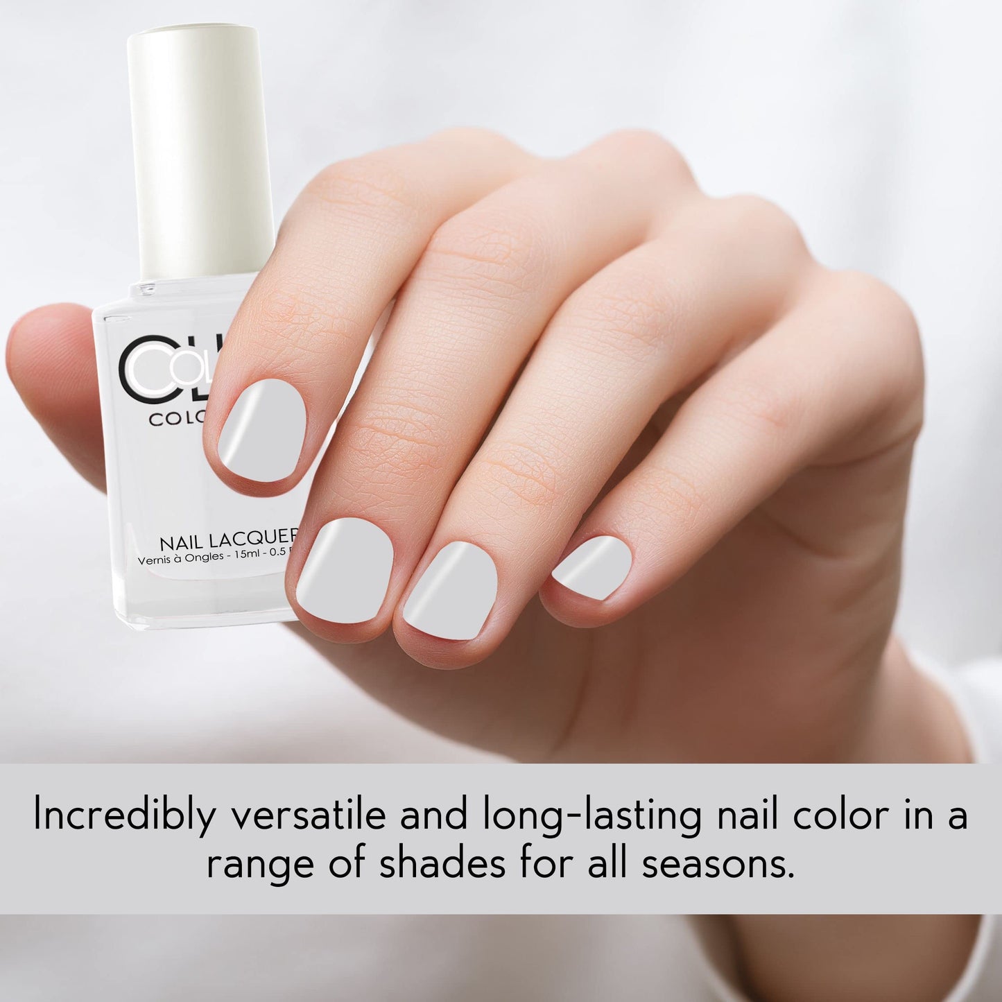 Color Club Silver Lake Color Club Nail Lacquer .5 Fl Ounce - 15 Ml, 0.5 fluid_ounces Beauty & Personal Care Color Club