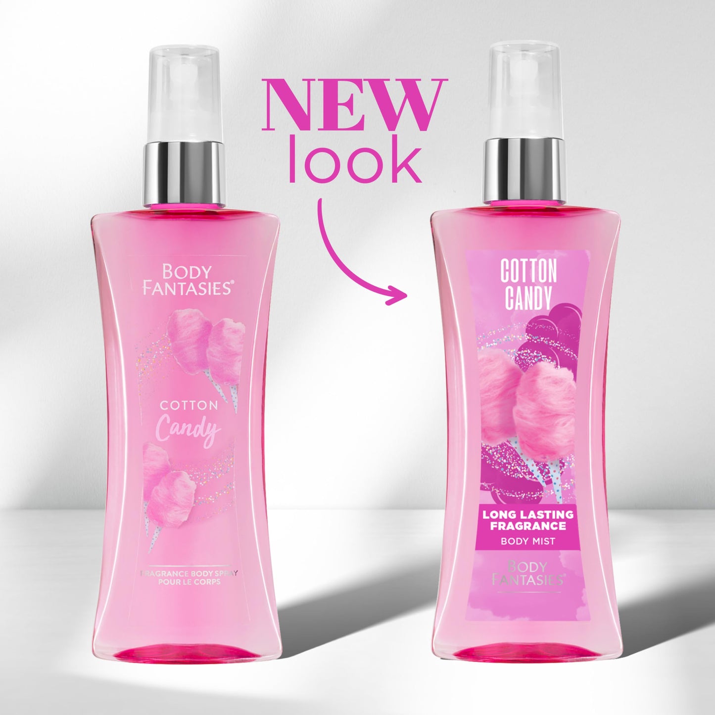 Body Fantasies Signature Fragrance Body Spray, Cotton Candy, 8 Fluid Ounce Beauty & Personal Care Body Fantasies