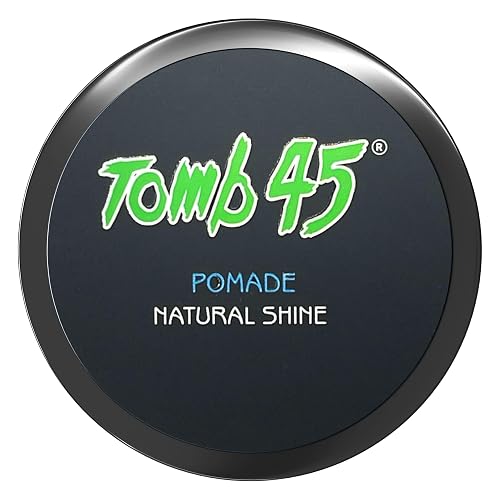 Tomb 45 Hair Styling Pomade - Strong Hold and High Shine for a Sleek Look - Long Lasting Control for All Hair Types - Easy to Apply Beauty & Personal Care Tomb 45