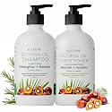 ILLUVISSE Batana Oil Shampoo and Conditioner Set for Hair Growth & Thickening, Organic Rosemary, Tea Tree Oil, Biotin & Aloe Vera Formula for Men Beauty & Personal Care ILLUVISSE