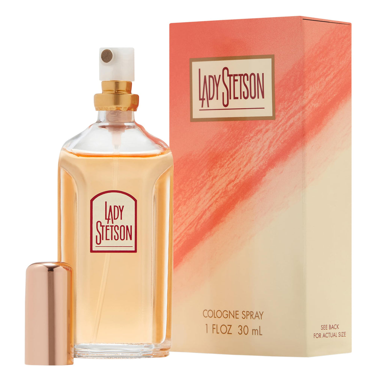 STETSON Lady Stetson - Perfume for Women - Feminine, Fierce, Woody, and Heady Scent with Fragrance Notes of Peach, Rose, and Sandalwood - 1.0 Fl Oz Beauty & Personal Care Stetson