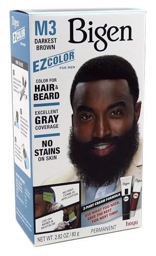 Bigen Ez Color For Men Darkest Brown Kit (2 Pack) Beauty & Personal Care Bigen