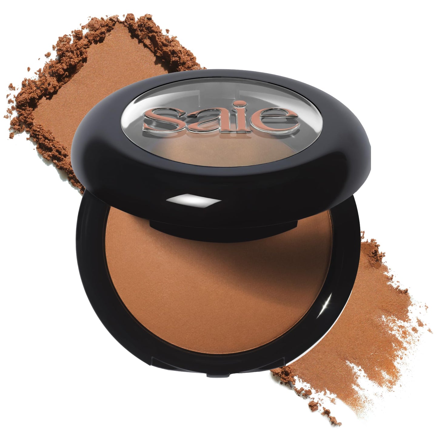 Saie SuperSuede Radiant Baked Bronzer Powder - Hydrating, Long-Lasting + Blurring Powder Bronzer for a Warm, Natural Glow - With Squalane + Jojoba Beauty & Personal Care Saie