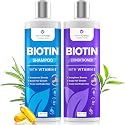 DermaChange Biotin Shampoo and Conditioner Set - Hair Growth Shampoo and Conditioner for Men & Women - Shampoo Conditioner for Dry, Damage & thinning Beauty & Personal Care DermaChange
