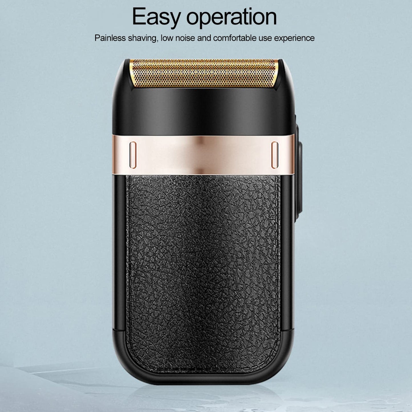 Saluaqui Electric Foil Shavers, 2 in 1 Dual Purpose Low Noise Powerful Motor Portable Barber Shaver Gifts for him Beauty and Personal Care Saluaqui