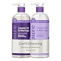 Renpure Castor Oil & Moringa Shampoo and Conditioner Set, Plant-Based*, Curl Enhancing, Moisturized, Manageable & Frizz-Free Curls -Castor & Moringa Beauty & Personal Care RENPURE
