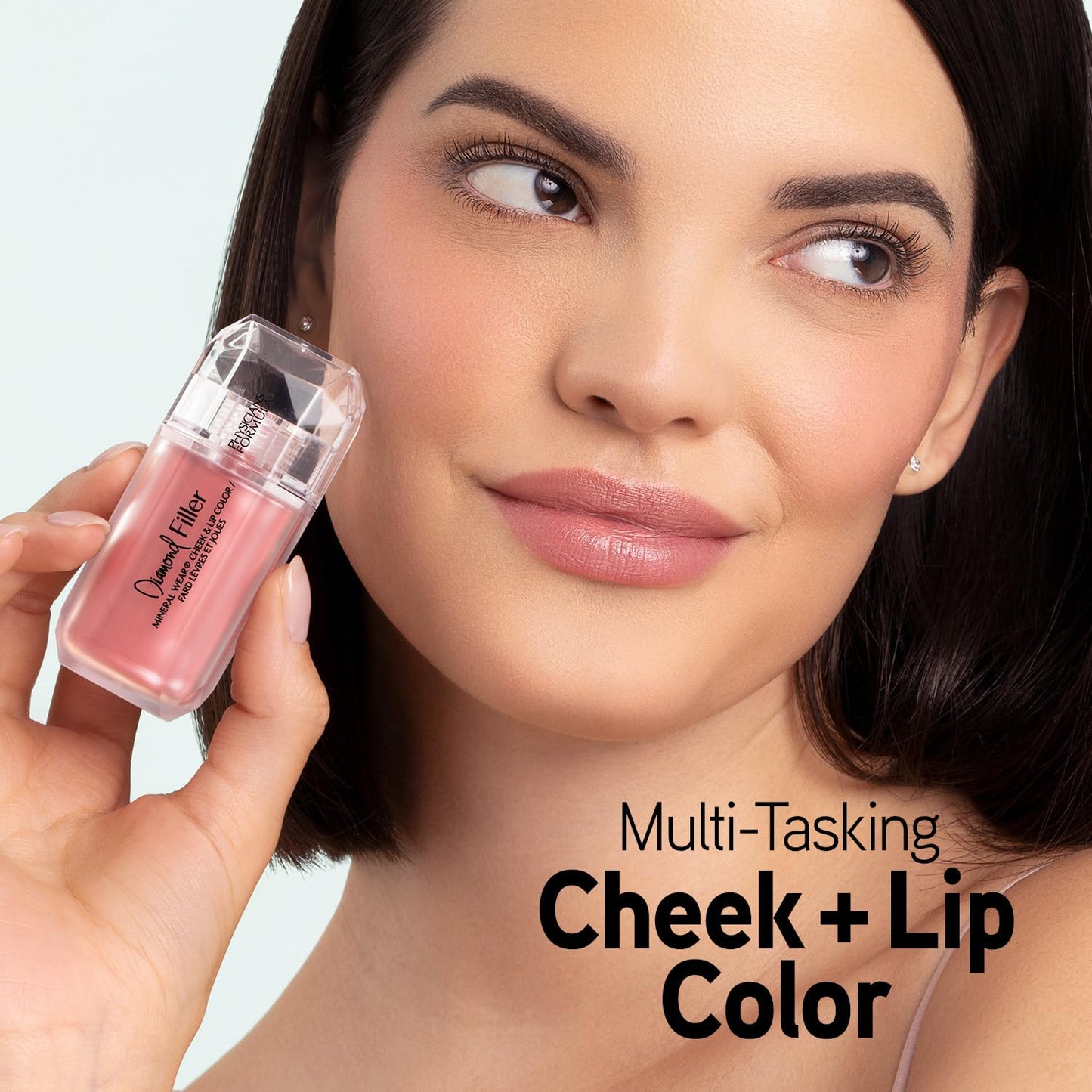 Physicians Formula Mineral Wear®Diamond Filler Cheek & Lip Color, Serum-to-Cream Multi-Use Liquid Blush Formula, Plumps & Smooths for Fuller Looking Beauty & Personal Care Physicians Formula
