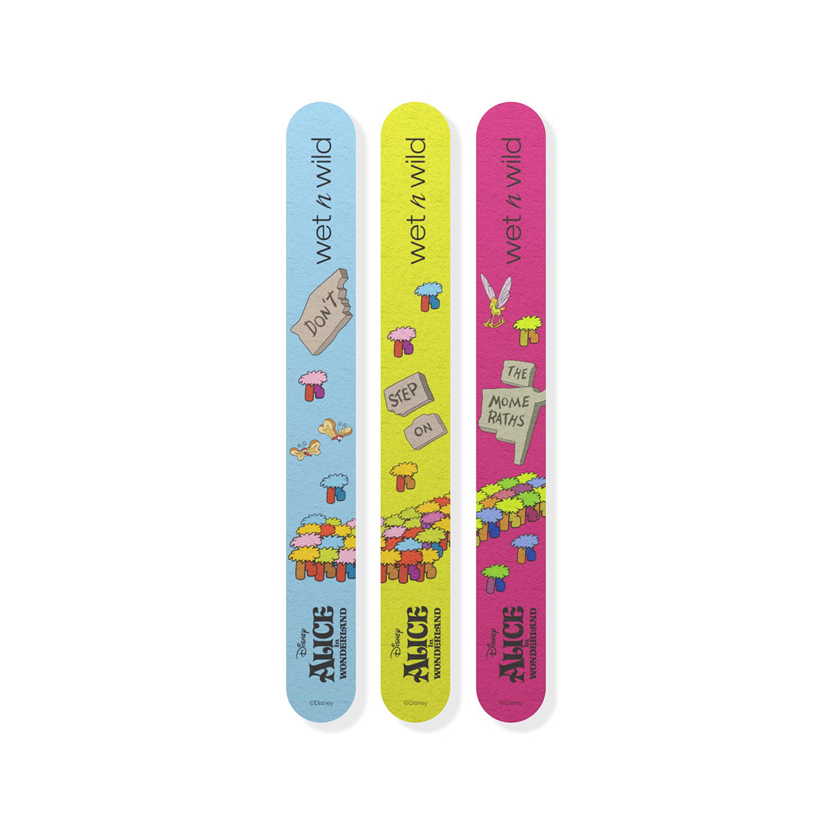 wet n wild Where Am I? 6-Piece Nail File Set Alice In Wonderland Collection