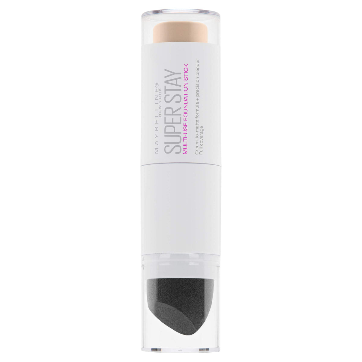 Maybelline New York Super Stay Foundation Stick For Normal to Oily Skin, Natural Ivory, 0.25 oz.
