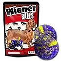 Wiener Balls Bath Bombs Funny Dachshund Gags for Dog Lovers XL Wiener Bombs Huge Bath Fizzers Weird Wiener Dog Bath Gags Jokes Weenie Dog Gags Funny… Beauty & Personal Care The Bodacious Bath Co.