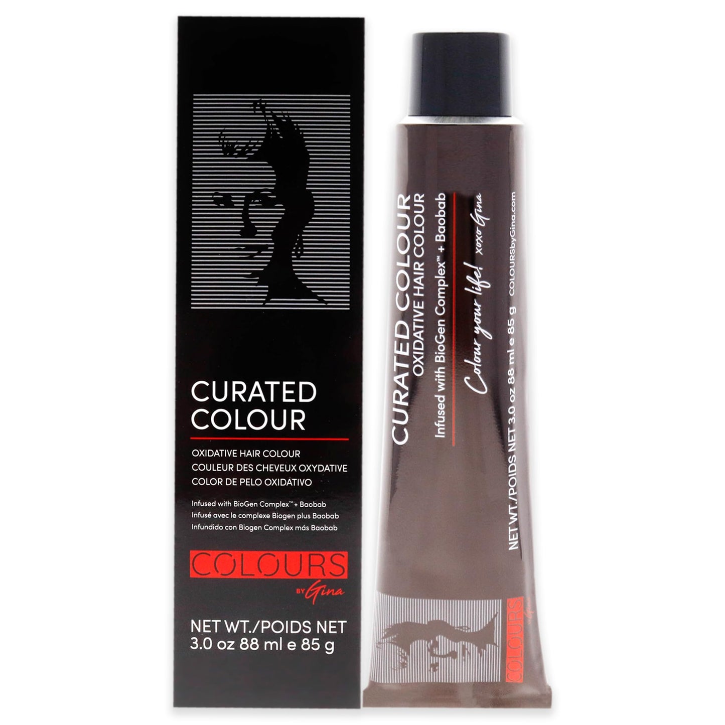 Colours By Gina Curated Colour - 6.35-6GM Dark Golden Mahogany by Colours By Gina for Unisex - 3 oz Hair Color Beauty & Personal Care Colours By Gina
