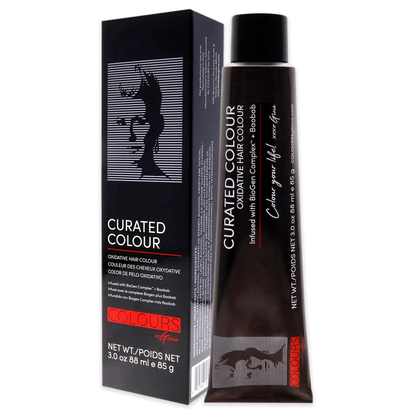 Colours By Gina Curated Colour - 4.11-4BB Cool Brown by Colours By Gina for Unisex - 3 oz Hair Color Beauty & Personal Care Colours By Gina
