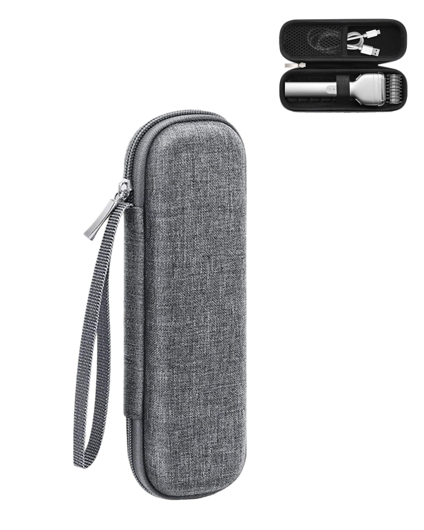 Storage Bag for Laifen T1 Pro Shaver Storage Bag?360 Protective Bag Carrying Case with Water-Resistant?Grey. Beauty and Personal Care WUNIAK
