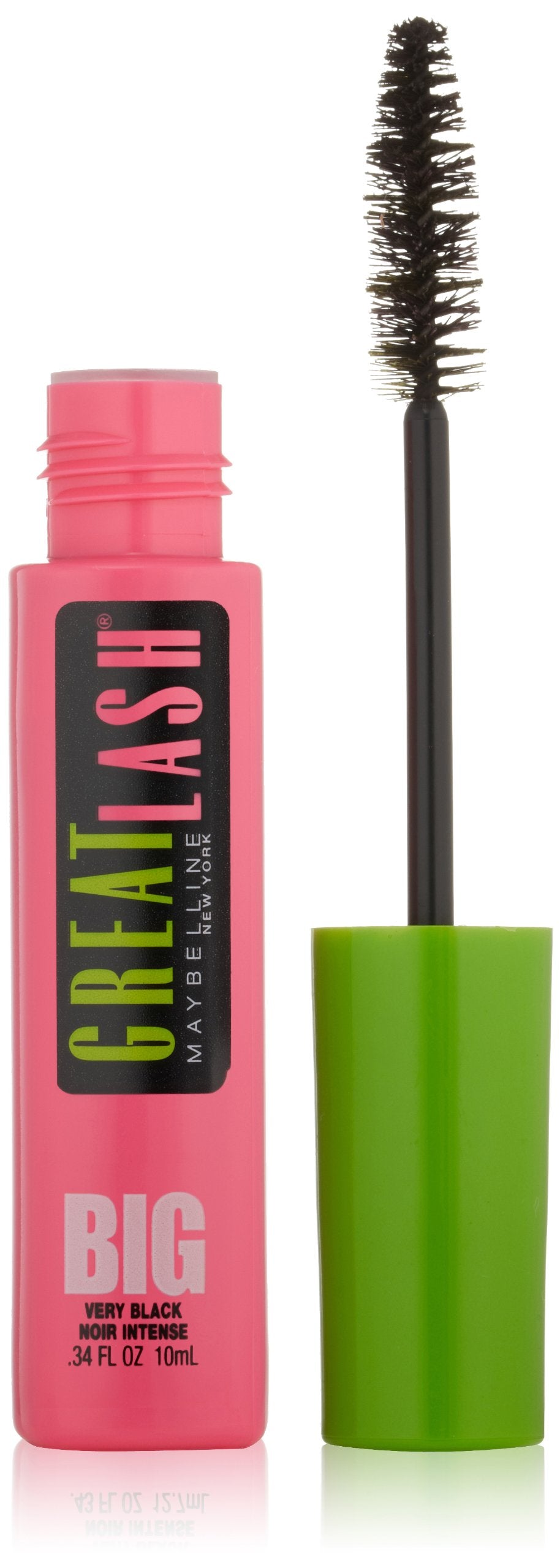 Maybelline New York Great Lash Big Washable Mascara, Very Black 131, 0.34 Fluid Ounce Beauty & Personal Care MAYBELLINE