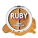 Ruby Kisses 3D Face Creator Cream Foundation & Concealer, 12 Hours Long Lasting, Medium to Full Coverage, Non-Greasy, Ideal for Makeup & Contour Beauty & Personal Care Ruby Kisses