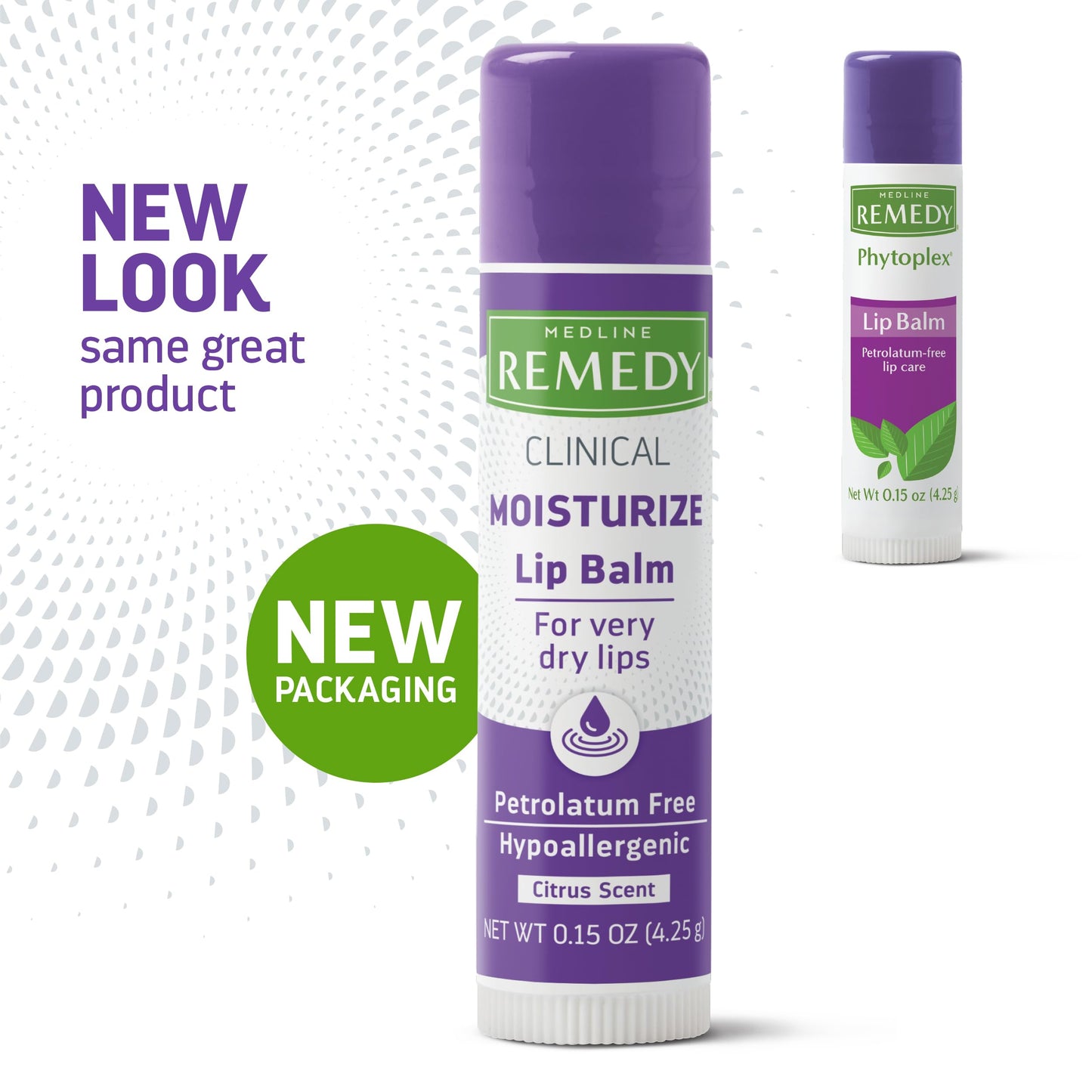 Medline Remedy Clinical Lip Balm, Moisturizing Soothing Formula for Dry Chapped Lips, 0.15 oz., Pack of 36 Beauty and Personal Care Medline