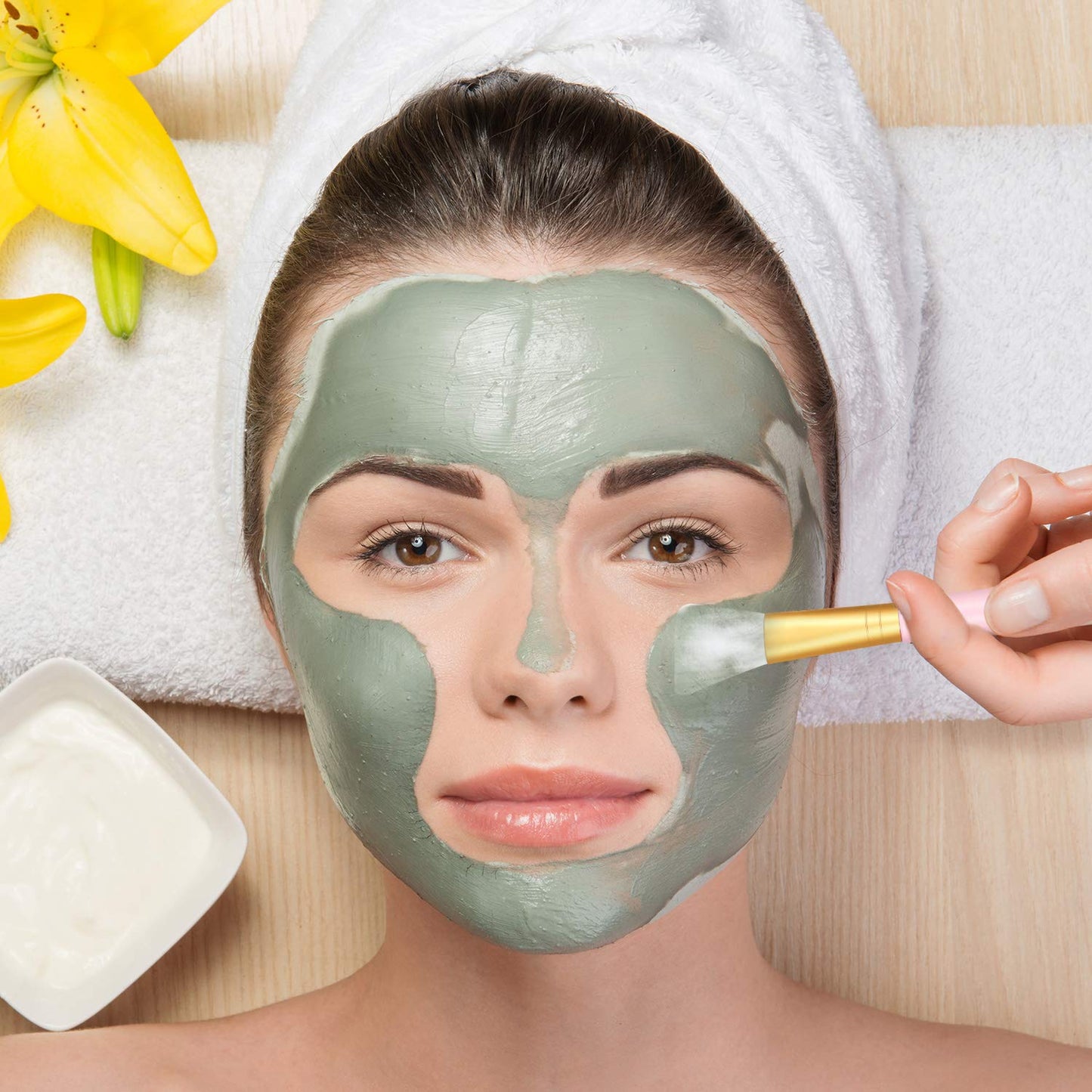 Boao 12pcs Silicone Face Mask Brushes – Soft Applicator Tools for Mud Masks, Sleeping Masks, Body Lotion & Body Butter Beauty & Personal Care Boao