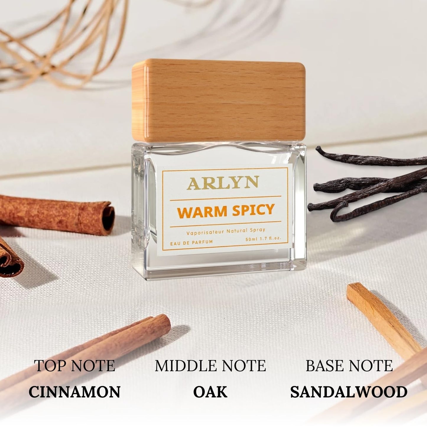 ARLYN Warm Spicy Eau De Parfum Inspired by Kil.Par. An.gel.s Share, Long-Lasting Perfume for Men and Women, Vegan & Eco-Conscious with Clean Beauty & Personal Care ARLYN BY BELLEVUE PARFUMS