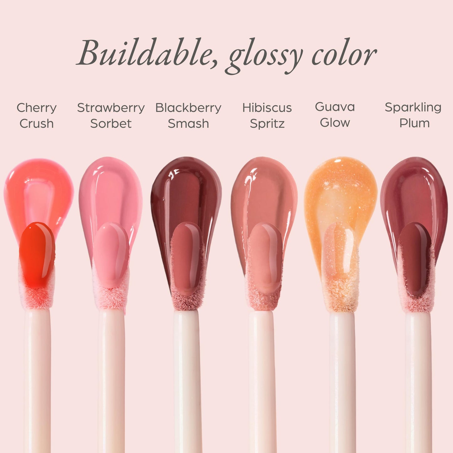 PÜR MINERALS Glossy Lip Tint, Plumping Tinted Lip Oil- Hydrate & Plumps with Buildable, Non-Sticky & High Shine Formula - Jajoba Oil, Vitamin E Beauty & Personal Care PÜR MINERALS