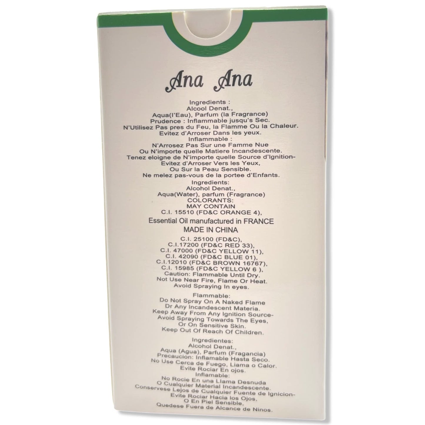 Secret Plus Ana Ana Eau de Parfum 3.4 fl.oz. Beauty & Personal Care Secret Plus