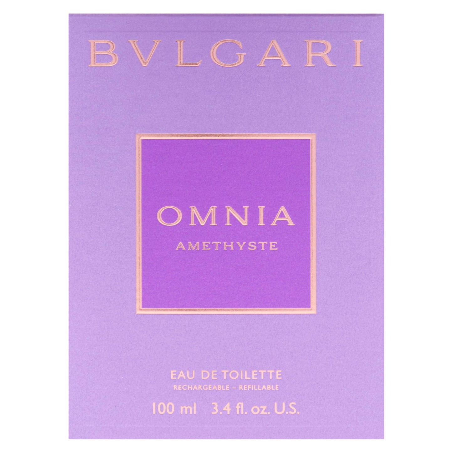 Bvlgari Omnia Amethyste by Bvlgari for Women - 3.4 oz EDT Spray (Refillable) Beauty & Personal Care BVLGARI