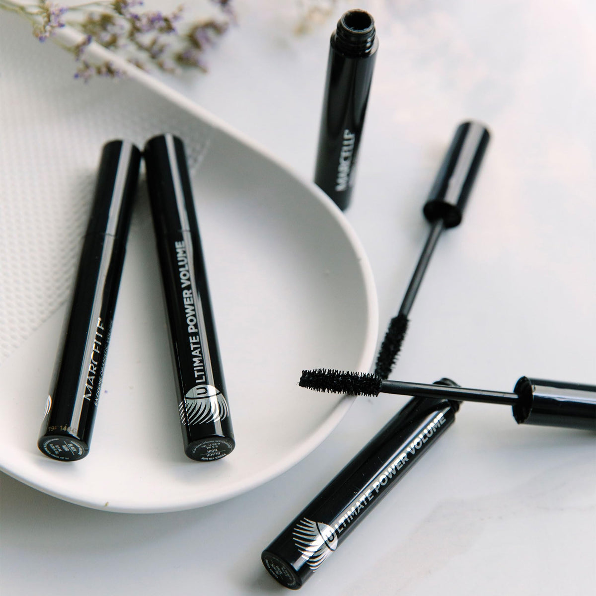 Marcelle Power Volume Mascara, Black, Hypoallergenic and Fragrance-Free, 8.5 mL Beauty & Personal Care MARCELLE