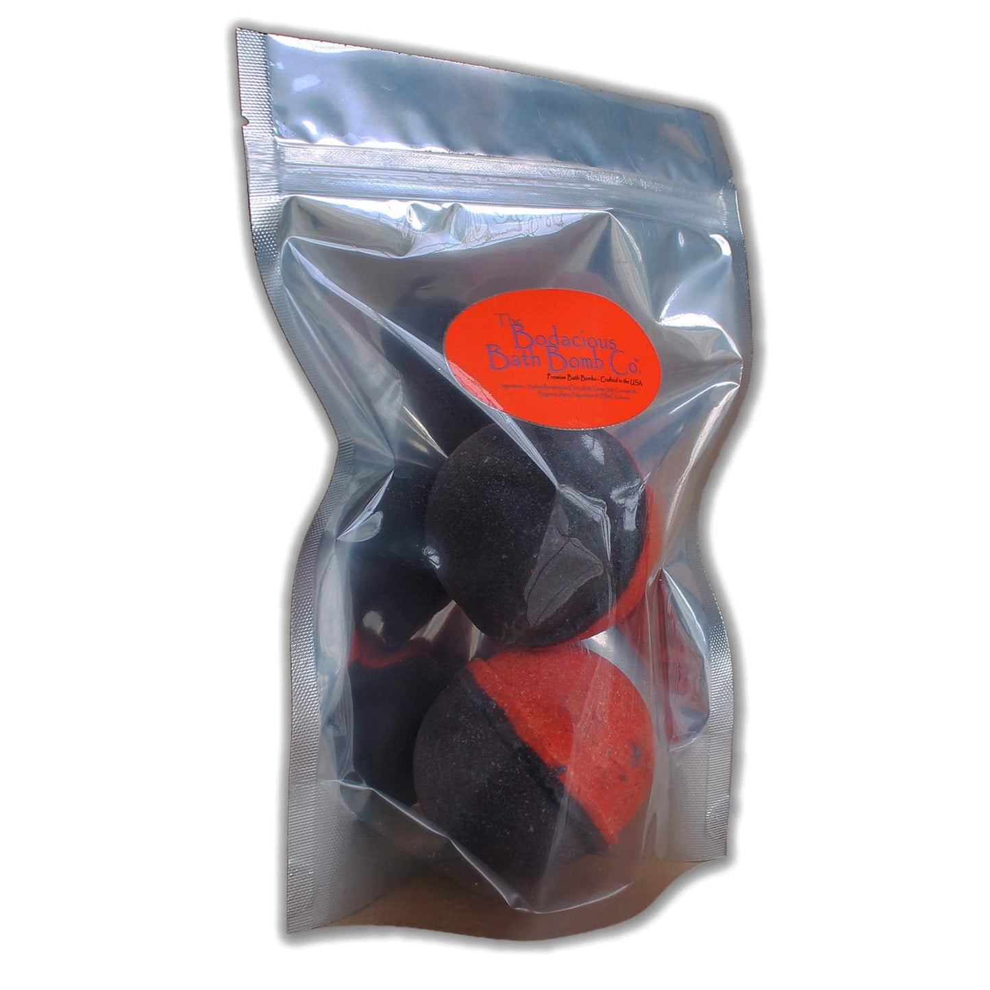 Find the Hole Bath Bombs - XL Black and Red Fizzers for Adults - Handcrafted, Made in America, 2 Count Beauty & Personal Care Gears Out