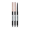 Ruby Kisses Waterproof Eyeliner, 24HR Waterproof Long-Lasting Mechanical Eyeliner Pencil with Built-in Sharpener, Smudgeproof 3 Pack (Blackest Black) Beauty & Personal Care Ruby Kisses