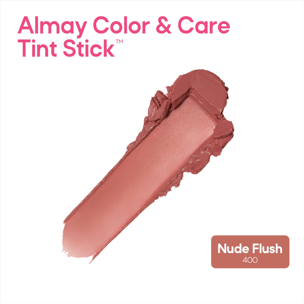 Almay Color & Care Tint Stick, 400 Nude Flush, 0.25 oz