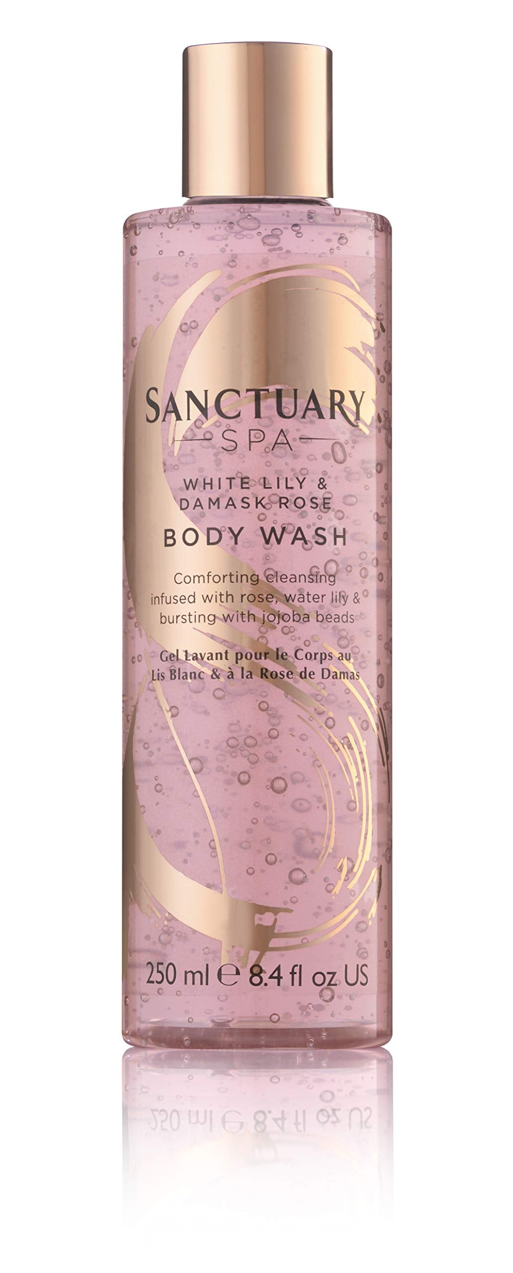 Sanctuary Spa White Lily and Damask Rose Body Wash 250 ml Beauty & Personal Care SANCTUARY