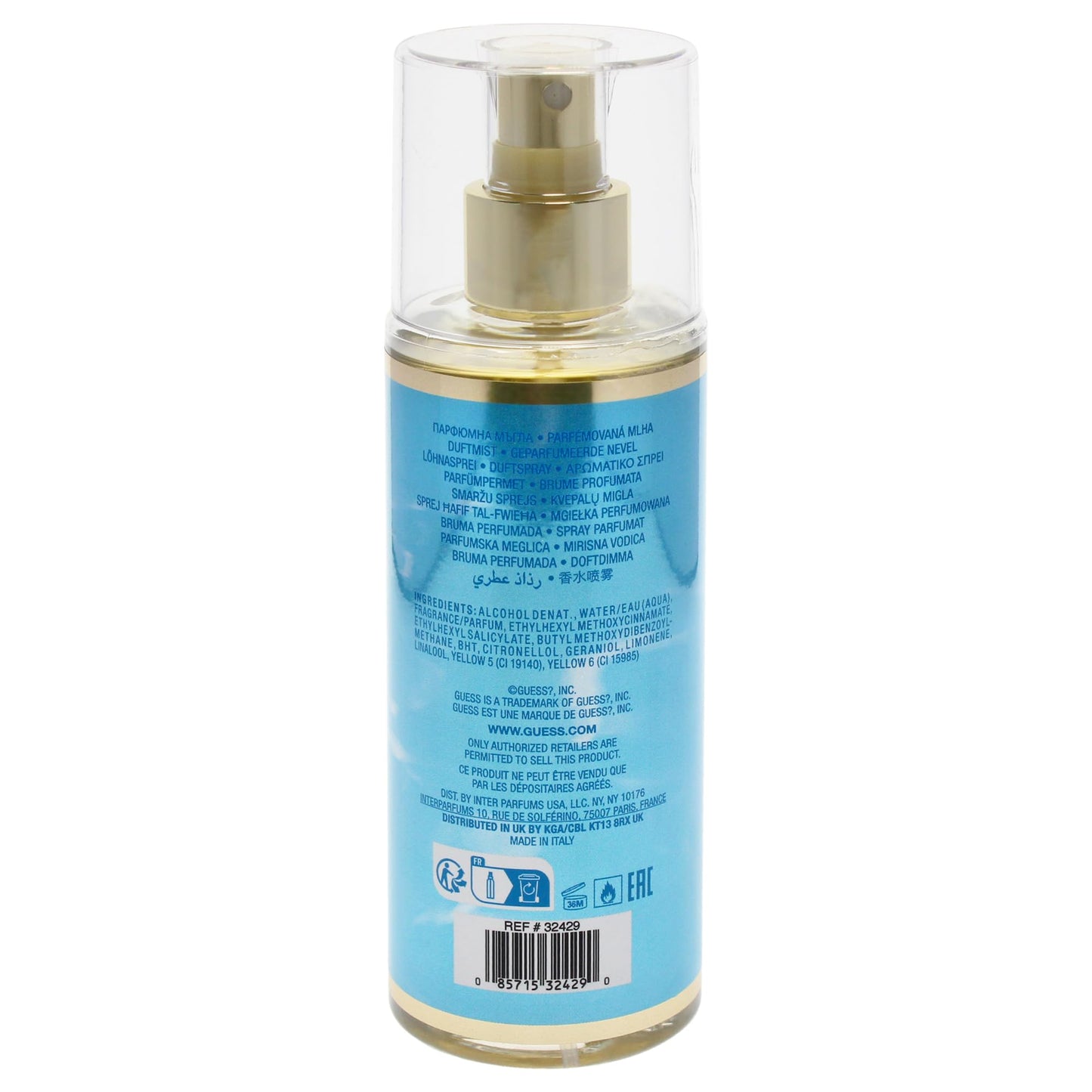 Guess Seductive Blue by Guess for Women - 8.4 oz Fragrance Mist Beauty & Personal Care GUESS