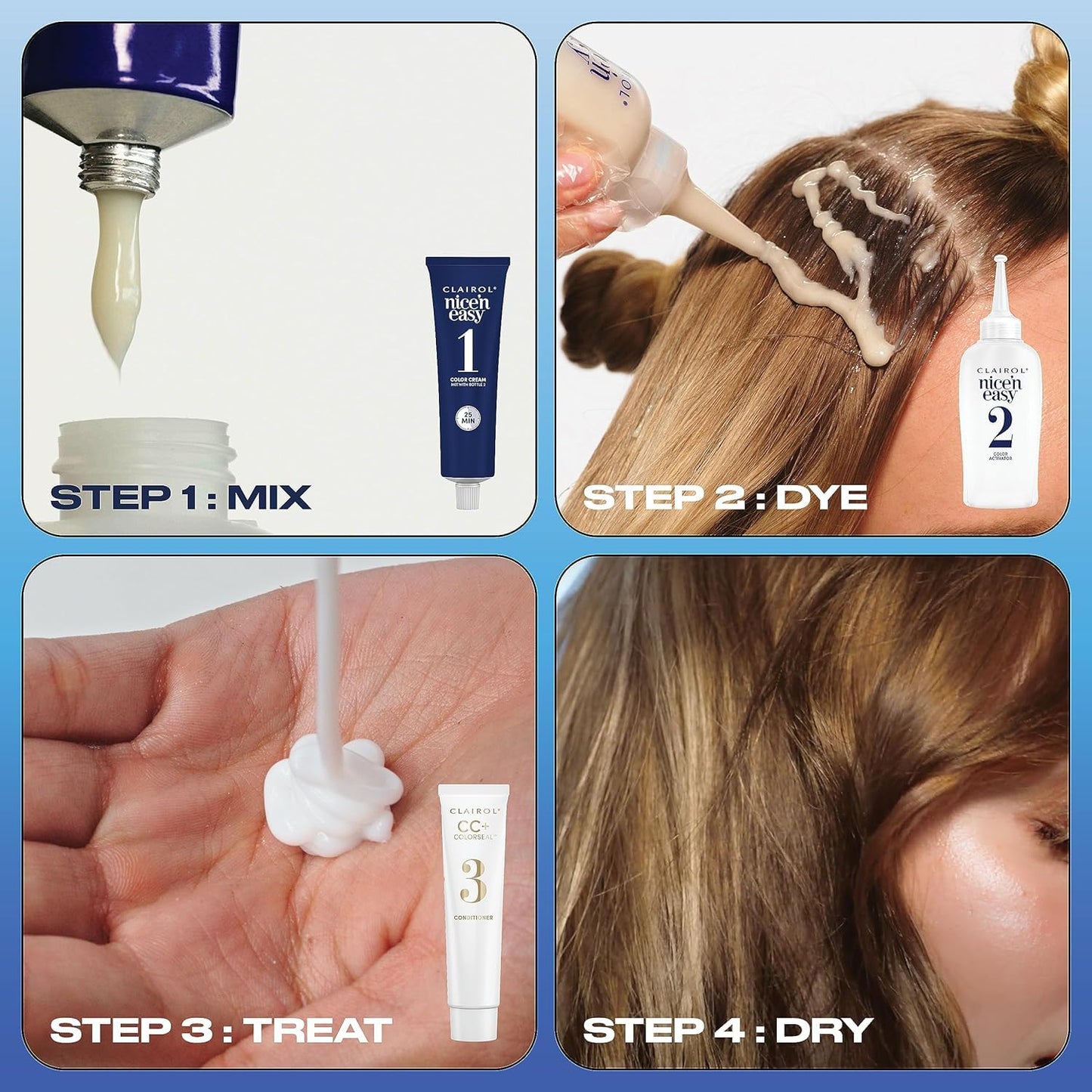 Nice'n Easy Permanent Color, Natural Medium Blonde [8/103A] 1 ea Beauty & Personal Care Clairol