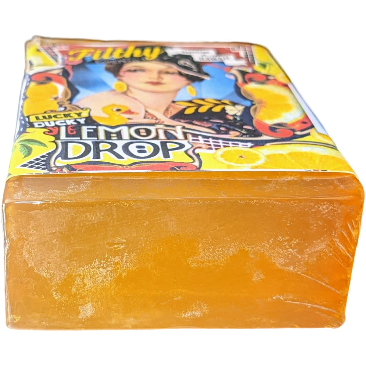Filthy Bohemian Lucky Ducky Lemon Drop Soap Bar Beauty & Personal Care Filthy Farmgirl