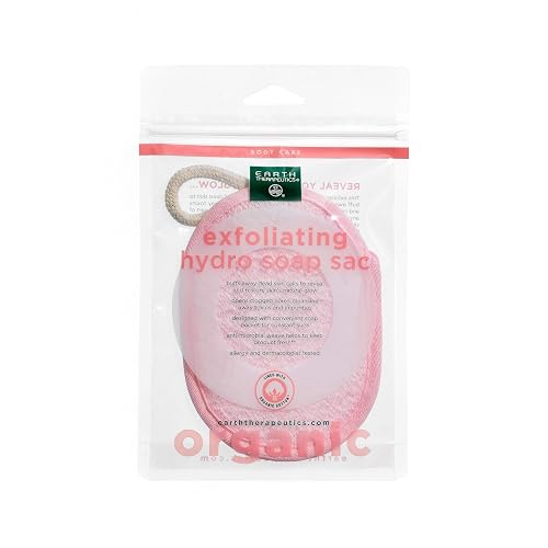 Earth Therapeutics Organic Cotton Exfoliating Hydro Soap Sac Beauty & Personal Care Earth Therapeutics