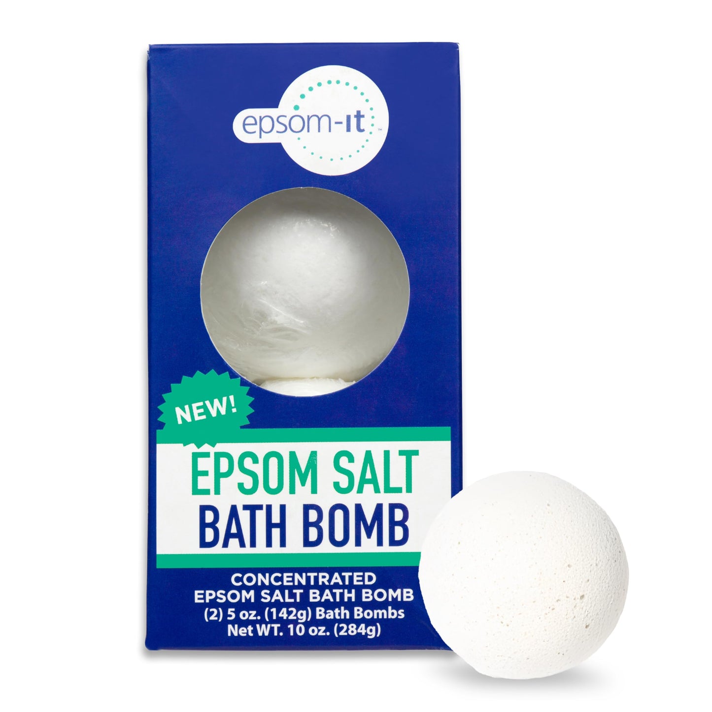 Epsom-It Epsom Salt Bath Bomb - Magnesium Sulfate Epsom Salts for Soothing and Refreshing soak, Recovery Magnesium Bath Soak for Women & Men Beauty and Personal Care EPSOM-IT
