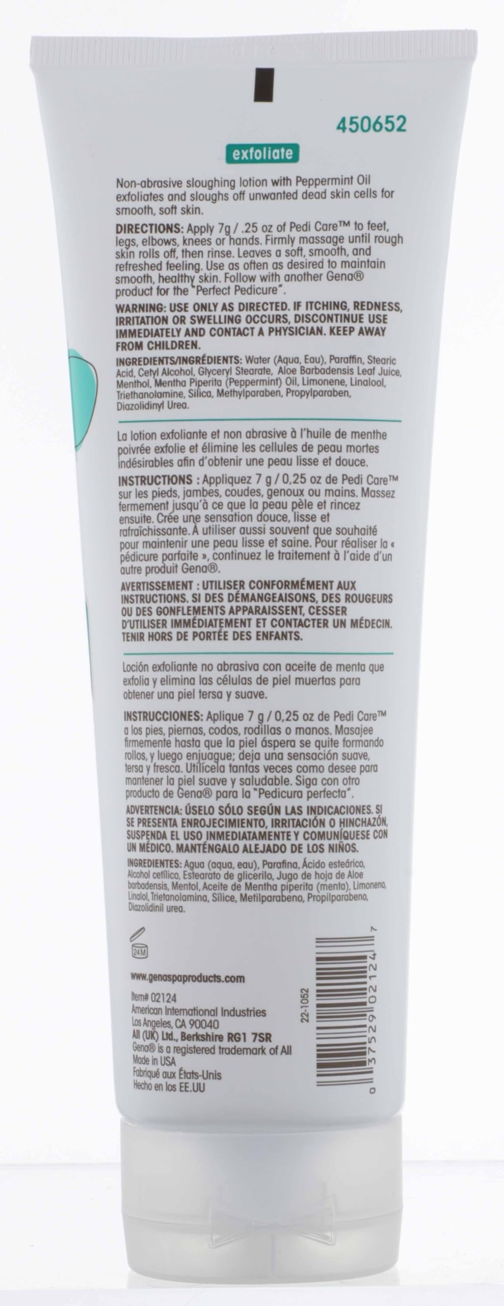 Gena Pedi Care Lotion with peppermint oil 8.5-Ounce, 1 Count Beauty & Personal Care Gena