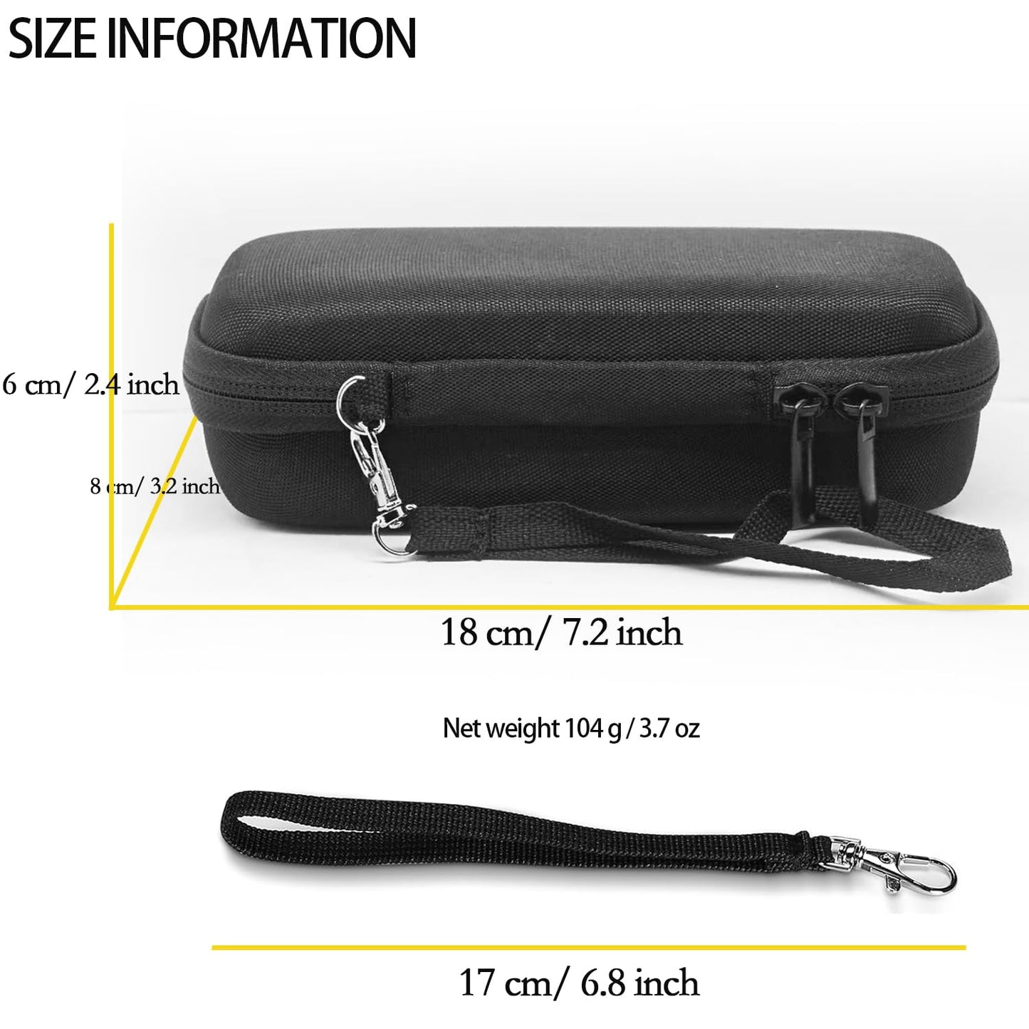 LinMei Travel Shaver Case Compatible with One Blade QP2724/90 QP2834/70 QP2630/72 Hybrid Electric Trimmer Hard Portable Storage Carrying Case Beauty and Personal Care LinMei