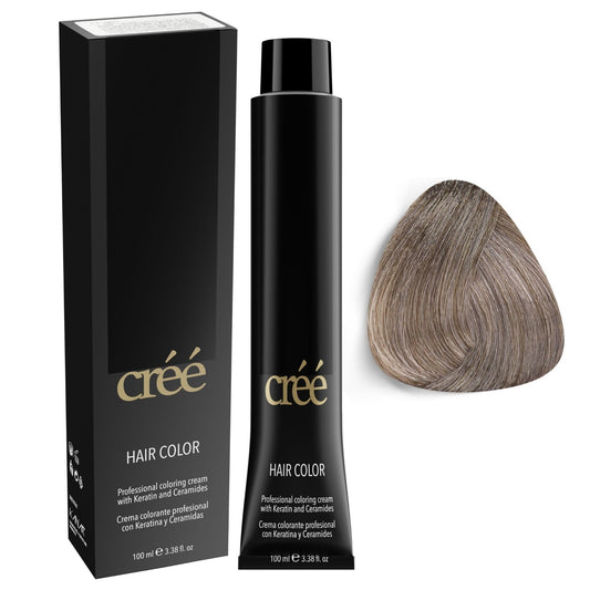 Cree Professional 9.11 - Intense Ash Very Light Blond Permanent Hair Color - Long Lasting, Rich Vibrant - Gray Coverage 100ml - 3.4 fl.oz. Beauty & Personal Care Créé